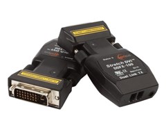 Dual Link DVI på 2-fiber opptil 500 m
