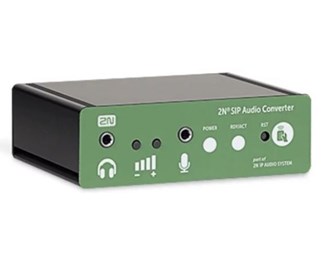 SIP till audio med effektförstärkare PoE och DIO
