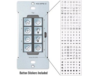 Enkelt 8-knapps IP-kontrollsystem