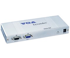 VGA-förlängare Cat.5, 300m, två sändare