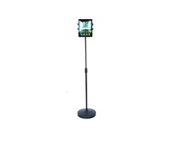 Gulvstativ til nettbrett, rett teleskopisk arm 94-147cm