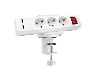 Klemfeste for PDU, Hvit