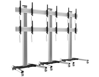 6 x 22-55'' Skjermer. Maks (6x60kg) 360kg