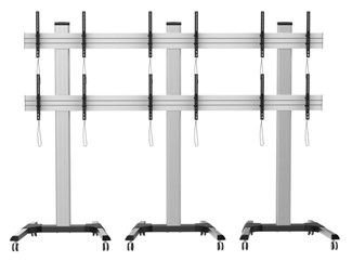 6 x 22-55'' Skjermer. Maks (6x60kg) 360kg