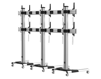 6 x 22-55'' Skjermer. Maks (6x60kg) 360kg