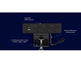 3xCEE 7/3 - 1x21W A+C USB lader