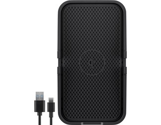 15W Qi, Svart, 1m kabel