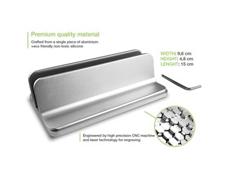 Laptop Holder i aluminium