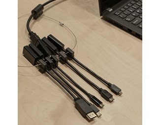 HDMI til USB-C, DP, mini-DP, mini-HDMI og micro-HDMI