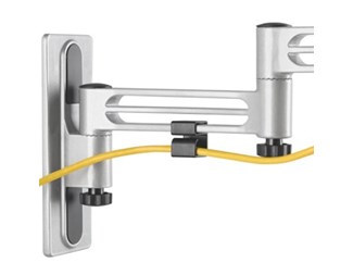 13-43'' Max 15kg, Silver, Tilt