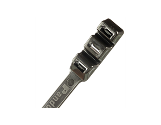 PLB2S-C Dubbellås, Vit 193x4,8x1,3mm, 1000st (S)