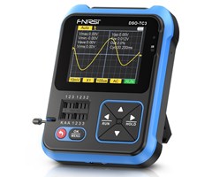 Transistortester, signalgenerator og oscilloskop