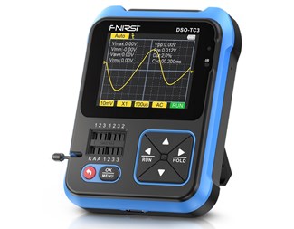 Transistortester, signalgenerator og oscilloskop