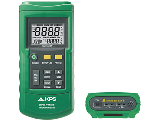 Digitalt termometer med sofware 2 kanaler TM3240