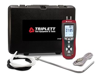 Presisjonsmåler for luftstrøm og trykk