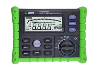 Isolasjonstester 50V, 100V, 250V, 500V and 1000V