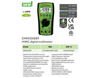 Multimeter Digitalt Bluetooth