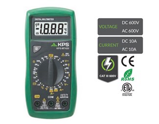 Multimeter Digitalt  AC/DC 600V/10A MT420