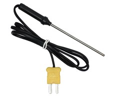 Testprobe plugg type K for termoinstument  -40ºC-600ºC TP320