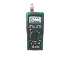 Digitalt multimeter med LAN tester  AC/DC 600V/10A MT480