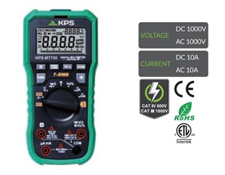 Digitalt multimeter TRMS med USB  AC/DC 100V/10A MT940