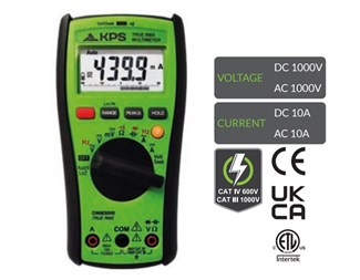 Digitalt multimeter TRMS  AC/DC 1000V/10A DMM3000