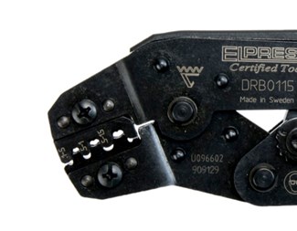 DRB0115, Röd Krimptång f rullcrimp