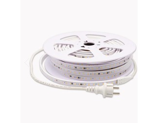 10m*15,5 mm*6 mm LED-STRIPE2700k 230V, IP65 ,1400lm/m, 100lm/W