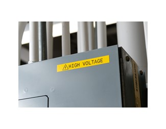 Svart/Gul 19,05 mm bred x 6,4 m lang