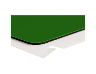 Grønn 101,60 mm bred x 25,40 mm høy