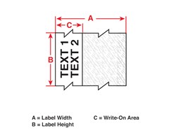 19,05 mm bred x 4,30 m lang