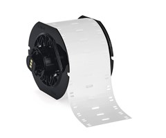 Hvit 60,00 mm bred x 10,00 mm høy 1/750 stk.