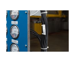 Hvit 60,00 mm bred x 10,00 mm høy 1/750 stk.