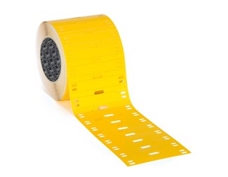 Gul 60,00 mm bred x 10,00 mm høy 1/1000 stk
