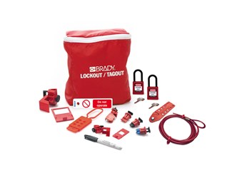 Elektriker Lockout Kit, hänglås och tagg