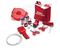 lockout-tagout Liten justerbar låssats