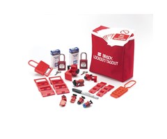 lockout-tagout paket sats för elektrisk spärr