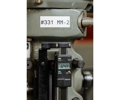 svart/vit 12,70mm bred x 7,62m lång