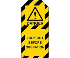 Varningstaggar 1/10st