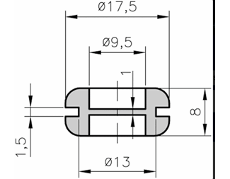257-003/ Genomföring, 100st