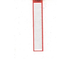 E38-B,2/ Märkremsa (1=37ST)