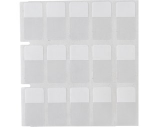 12,70 mm bred x 36,50 mm høy 1/10000 stk.