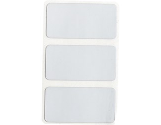 3 på rad 25,40 mm bred x 12,70 mm høy 1/10000 stk.