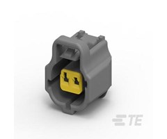 EJ-2 DBL LOCK PLUG 2P ASSY D GRAY