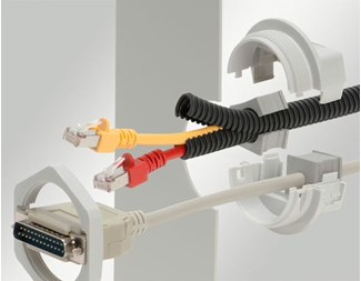 Delbarförskruvning M32 ink SUB-D9 mutter svart, 10st