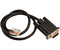 RJ45/DB9 female 1,2m krysskoblet