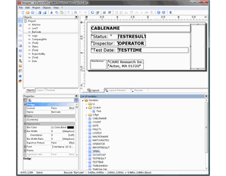 Custom labeling software