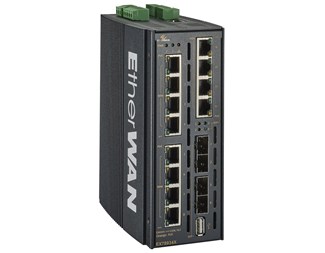 12x RJ45 PoE, + 4x 1/10G SFP+