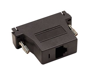Adapter RJ45/DB25M, 4-pakk