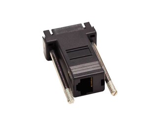 Adapter RJ45/DB9 han (modem), 4-pakk